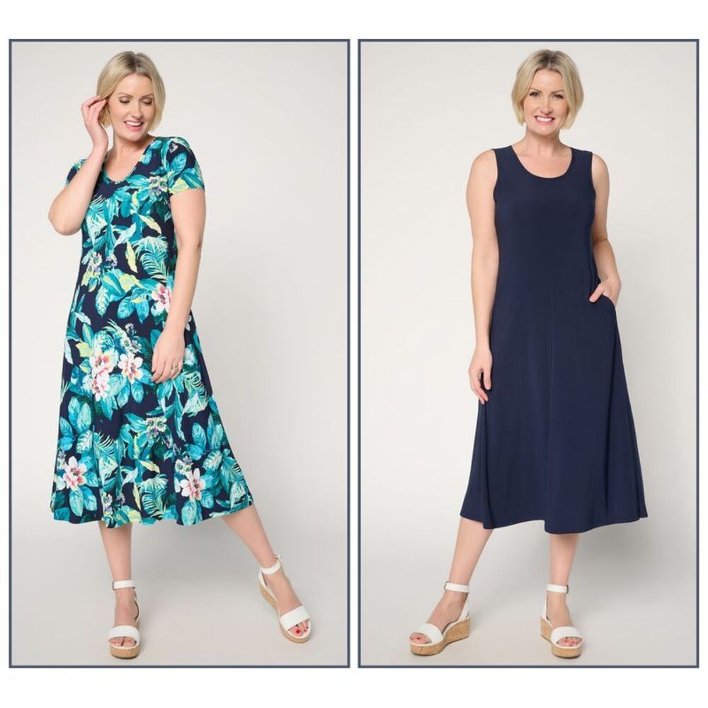 Women Control Women's Petite Dress PM Make Your Selection: Multi-colored